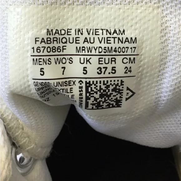 CONVERSE Men’s 5 Women’s 7 LEOPARD CHUCK TAYLOR SNEAKER SHOES SIDE POCKET - Picture 6 of 6